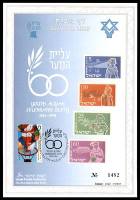 דף מזכרת 127 כרמל, 60 שנה לעליית הנוער, ישראל 1993
