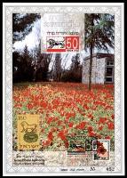 דף מזכרת 169 כרמל, 50 שנה למועצה האזורית מגידו, 1945-1995, ישראל 1995