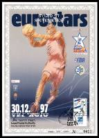 דף מזכרת 292 כרמל, EUROSTARS 97, משחק כוכבי הכדורסל האירופי, היכל הספורט יד אליהו תל אביב, ישראל 1997