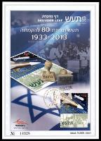דף מזכרת 643 כרמל, 80 שנה להקמת תעש, התעשייה הצבאית לישראל, 1933-2013, ישראל 2013